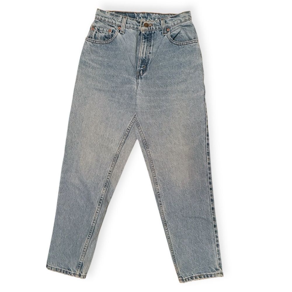 Levi’s 551 Jeans Women Size 6P Petite Light Blue Relaxed Fit Tapered Vintage